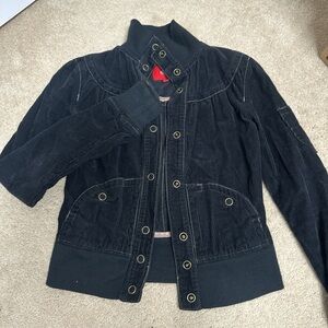 Mossimo Supply Co. Black Corduroy Jacket